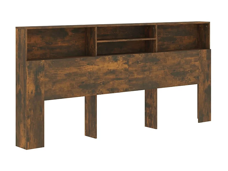 Mueble cabecero Roble ahumado 220x19x103,5 cm