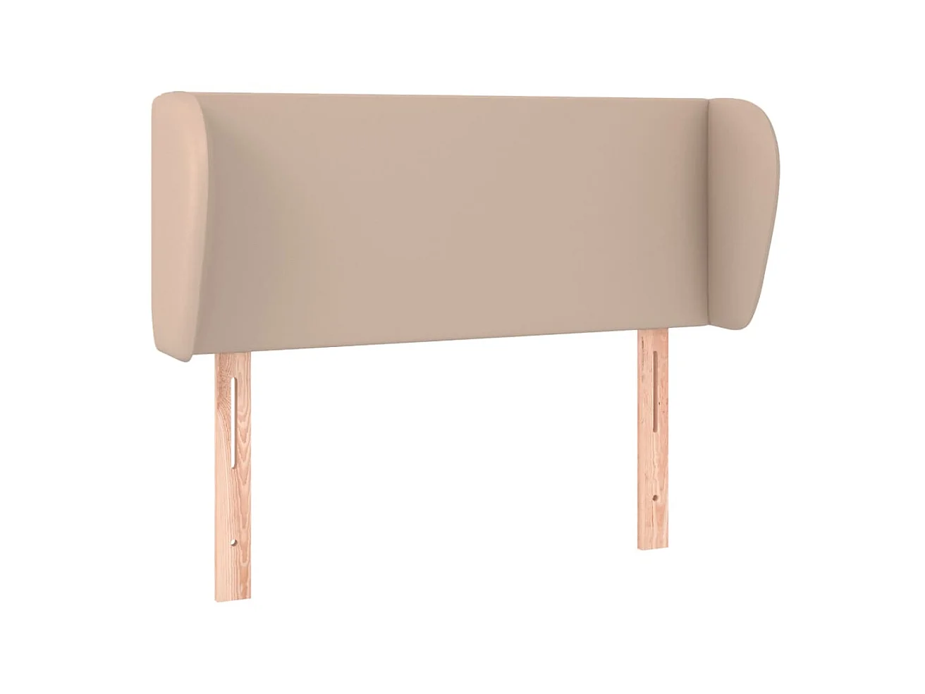 Tête de lit avec oreilles Cappuccino 93x23x78/88 cm Similicuir