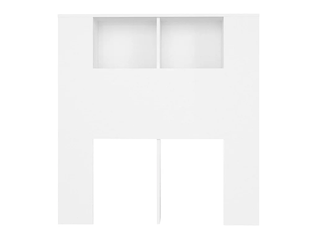 Armário de cabeceira branco 100x18,5x104,5 cm