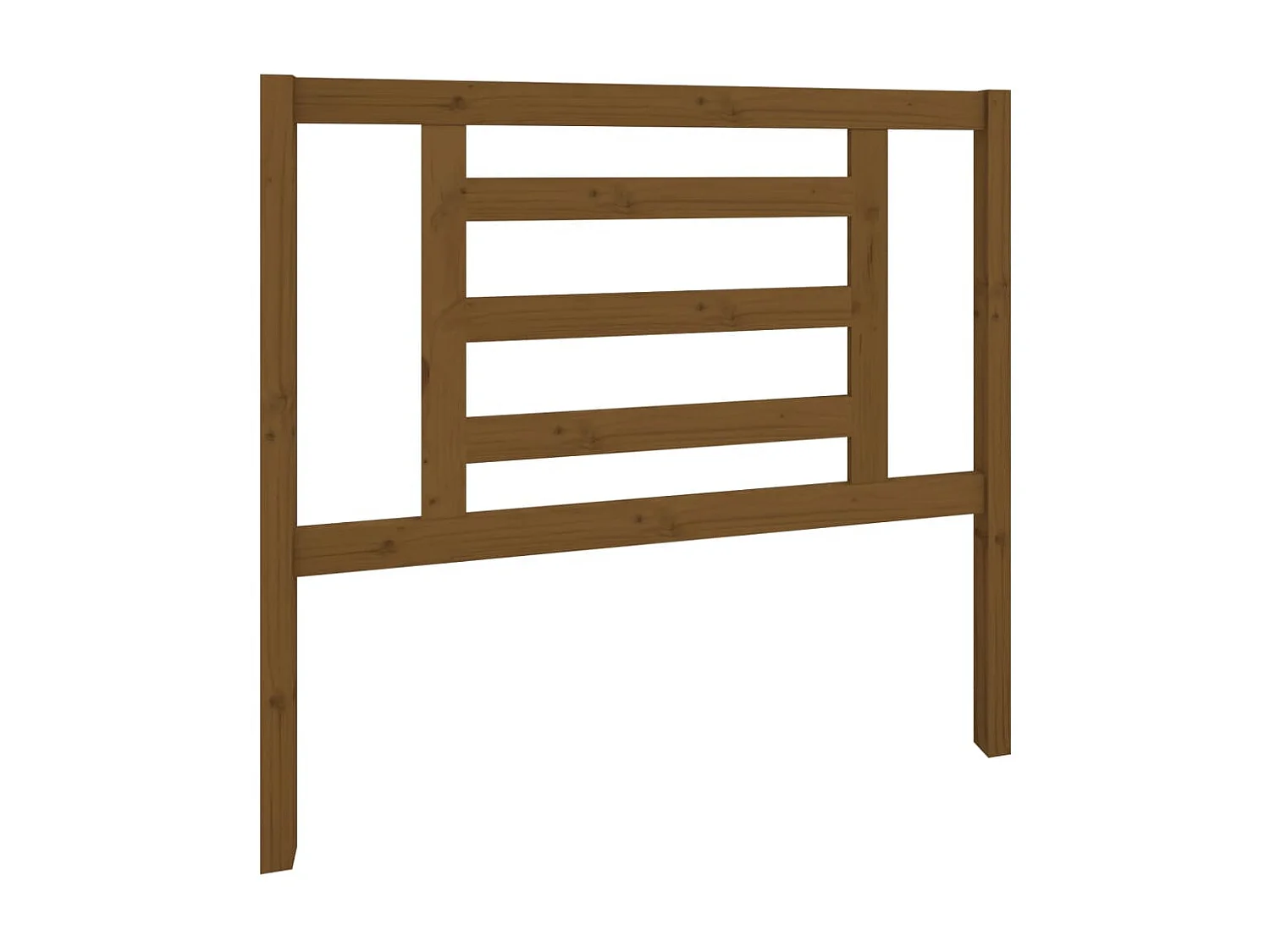 Tête de lit Marron miel 106x4x100 cm Bois massif de pin