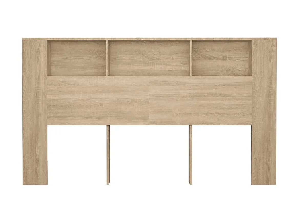 Armoire de tête de lit Chêne sonoma 180x18,5x104,5 cm