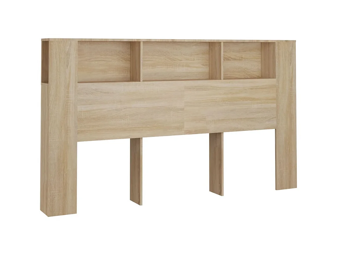 Hoofdbordkast Sonoma eiken 180x18,5x104,5 cm