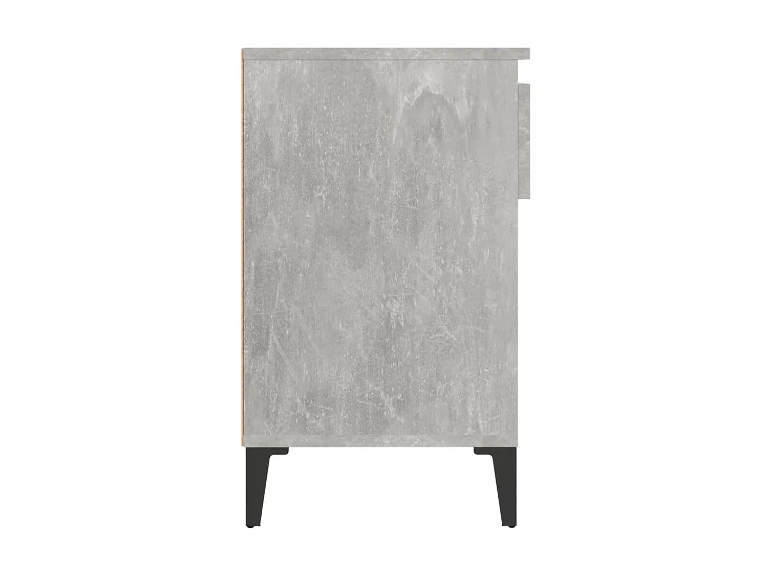 Armoire à chaussures Gris béton 102x36x60 cm Bois d'ingénierie