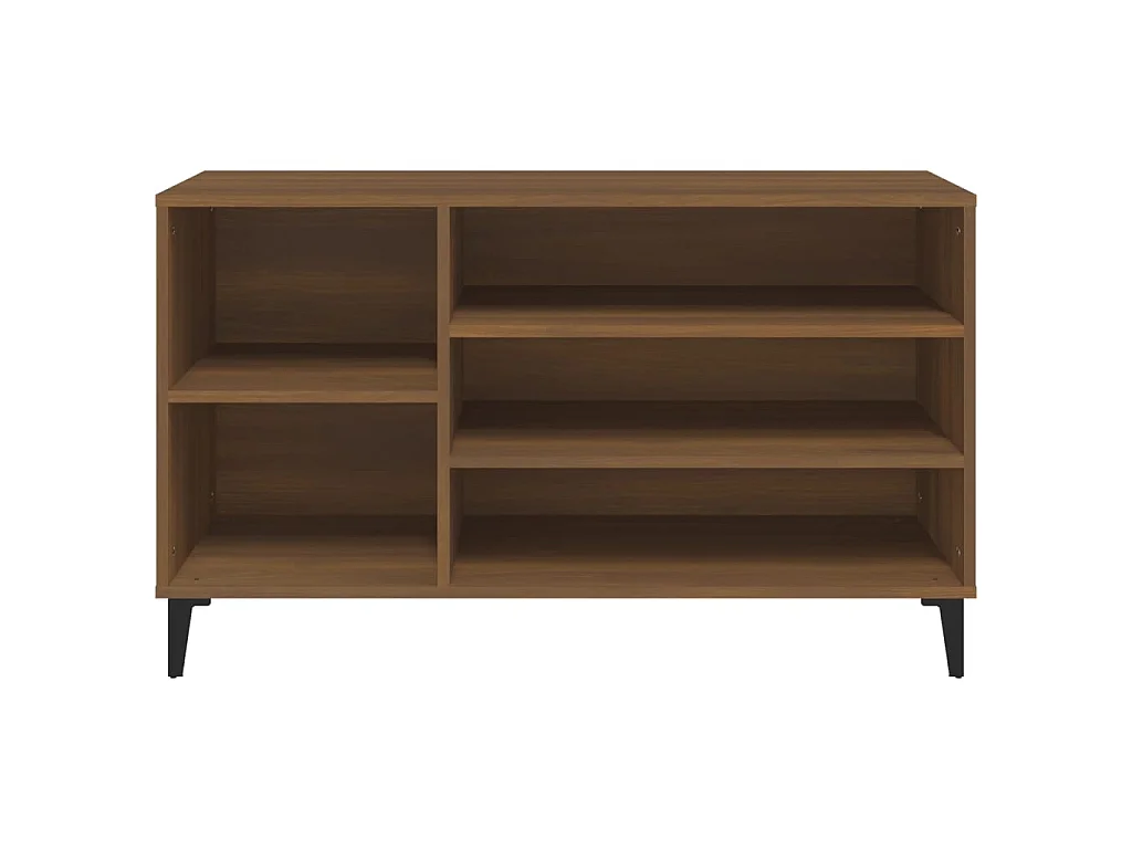 Armoire à chaussures Chêne marron 102x36x60cm Bois d'ingénierie