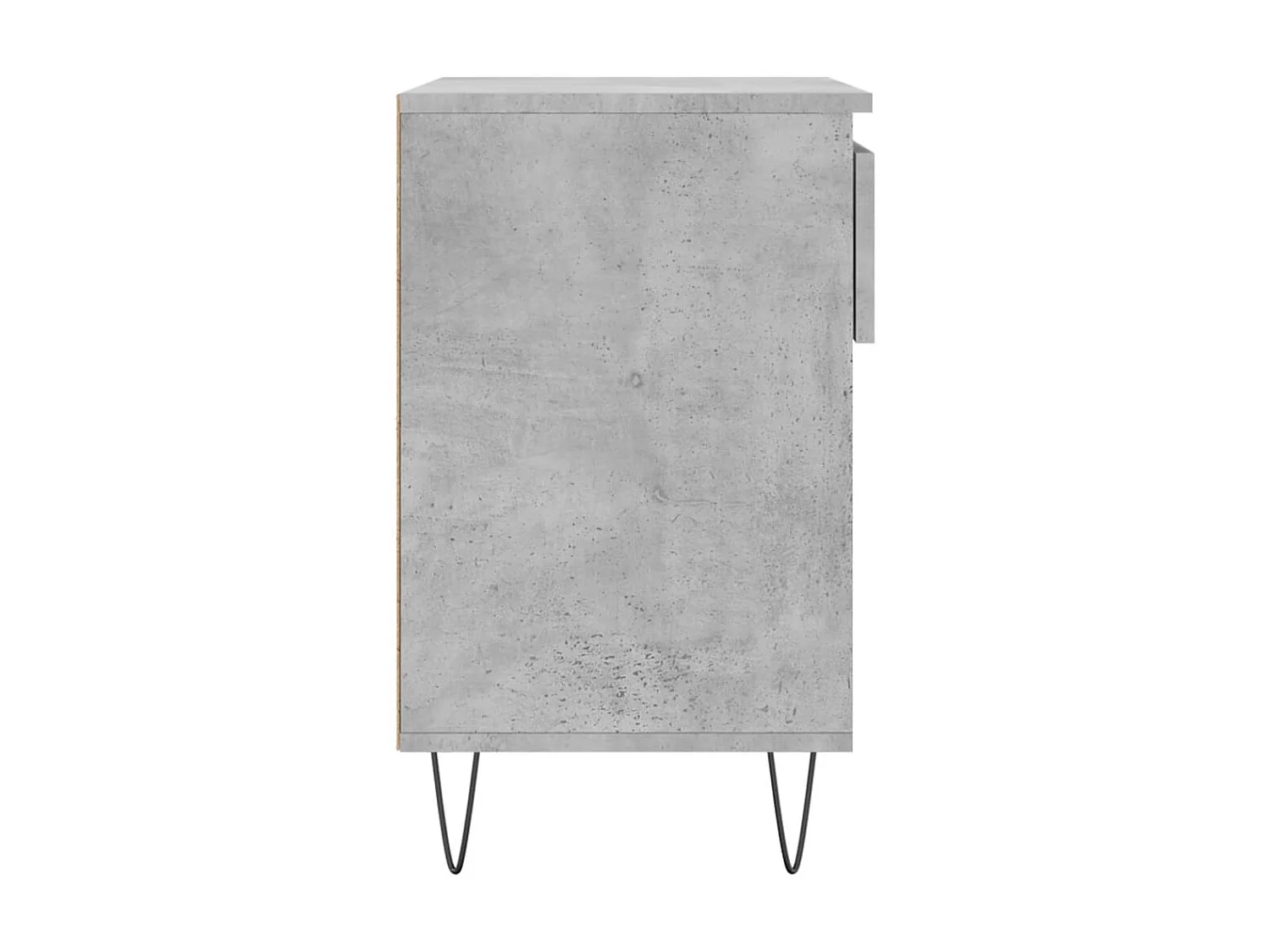 Scarpiera Grigio cemento 70x36x60 cm MDF