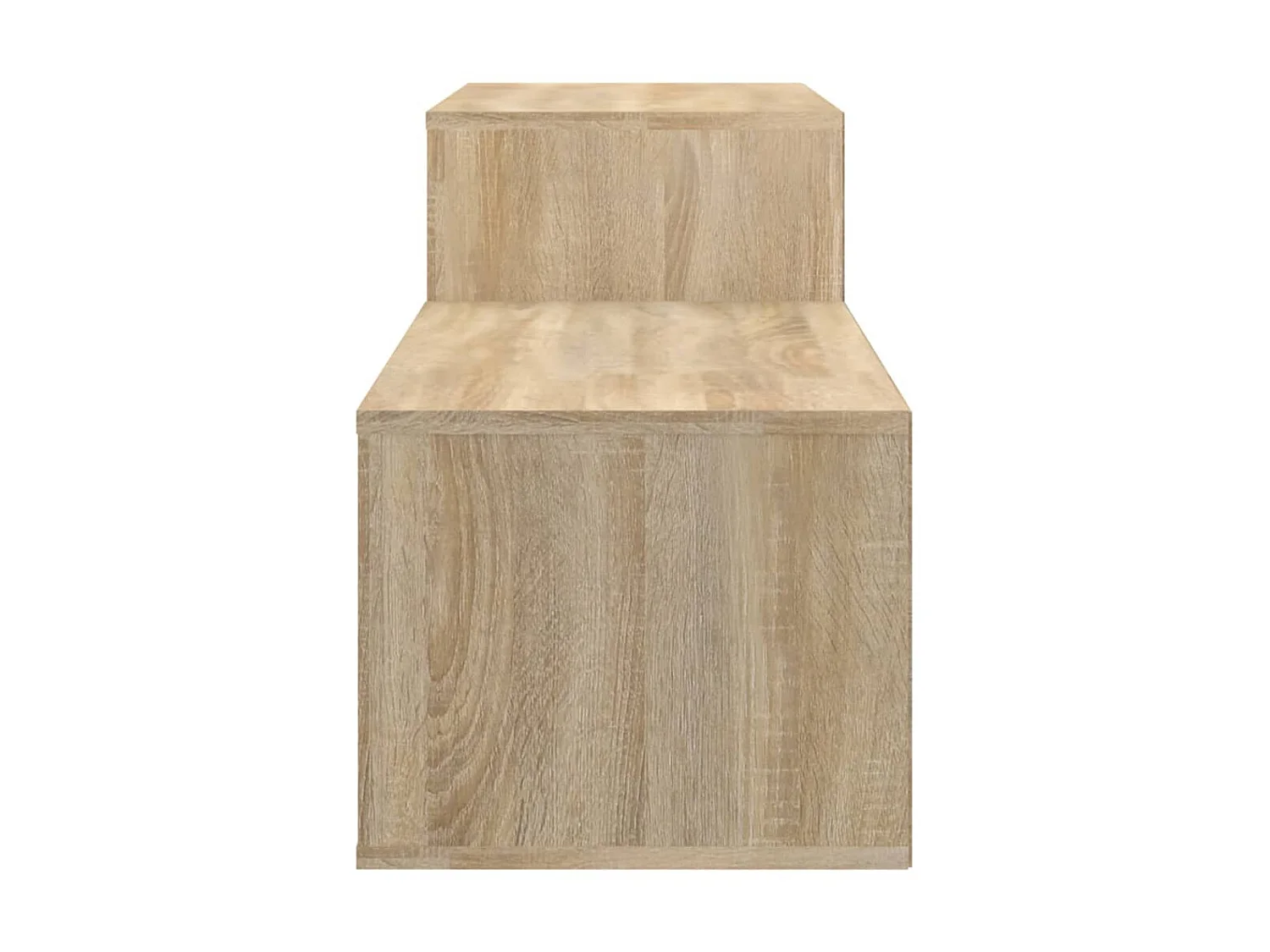 Schoenenkast Sonoma eiken 150x35x45cm Bewerkt hout