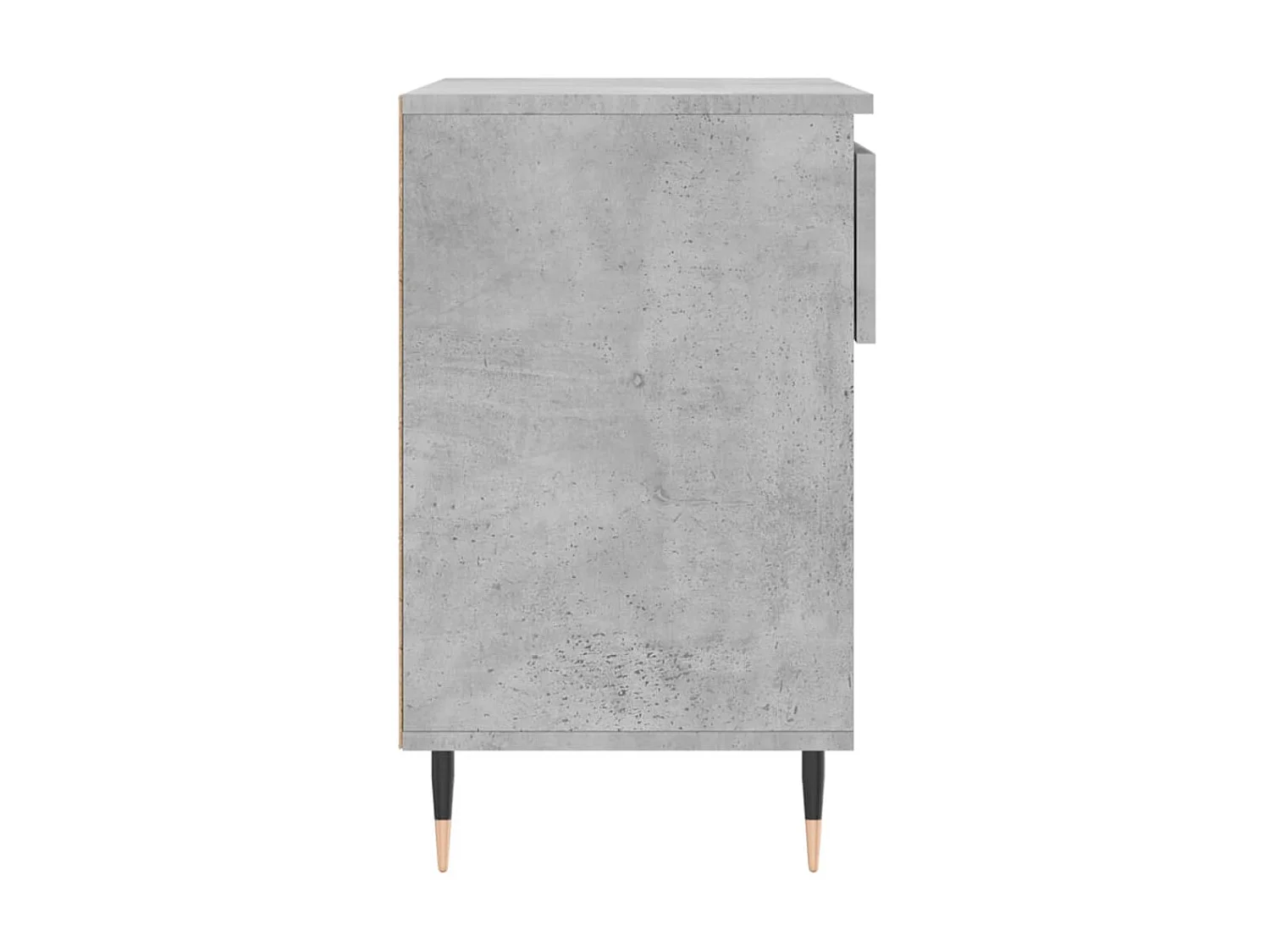 Armoire à chaussures Gris béton 70x36x60 cm Bois d'ingénierie