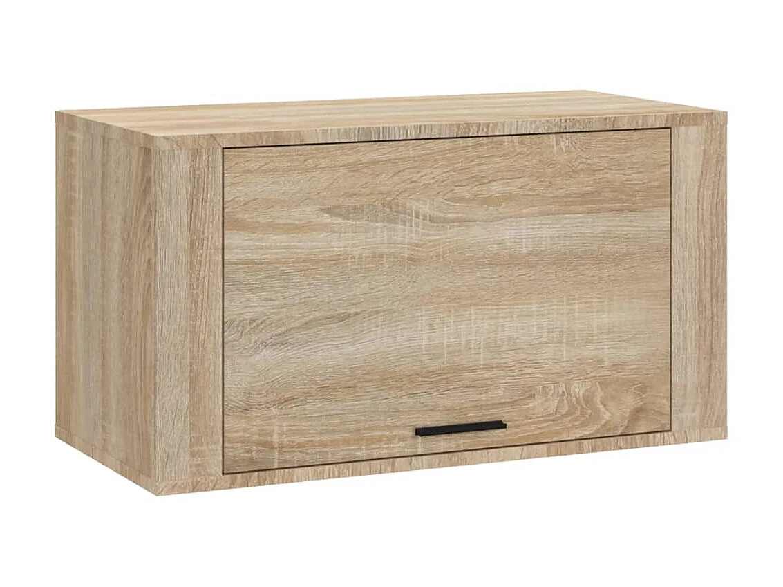 Scarpiera a parete Rovere Sonoma 70x35x38 cm
