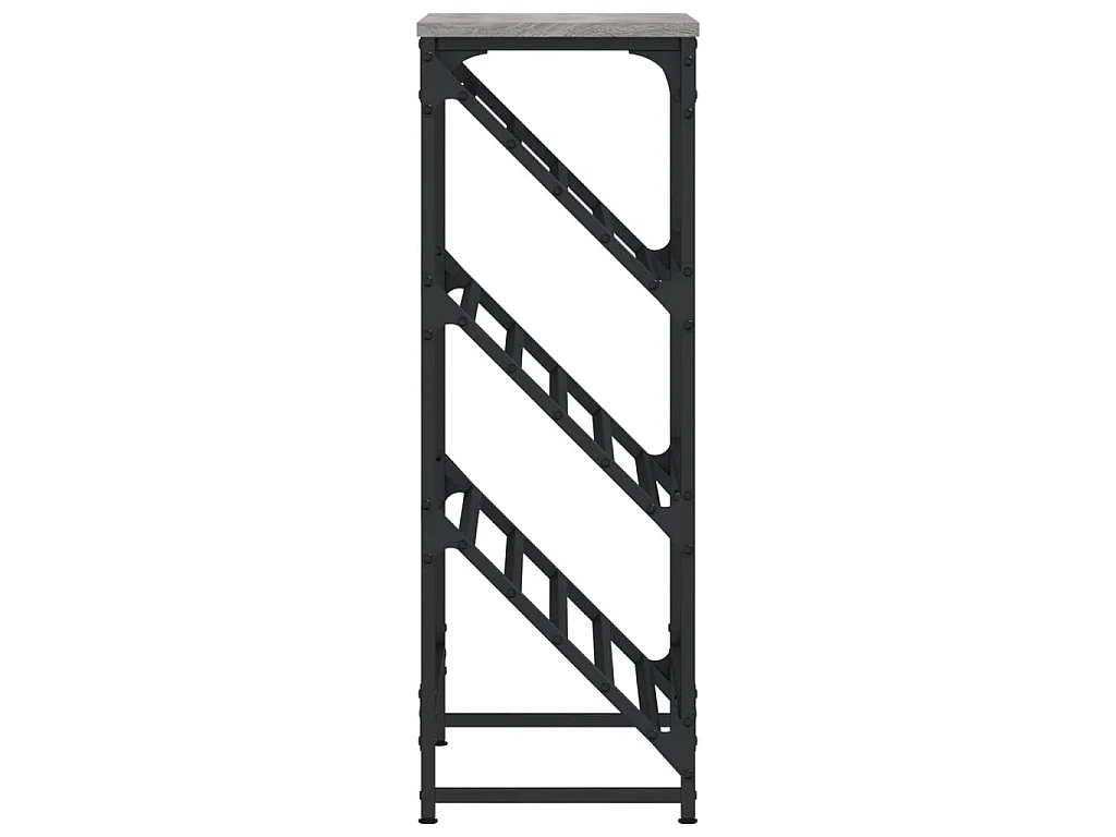 zapatero sonoma gris 60x30x85 cm madera contrachapada