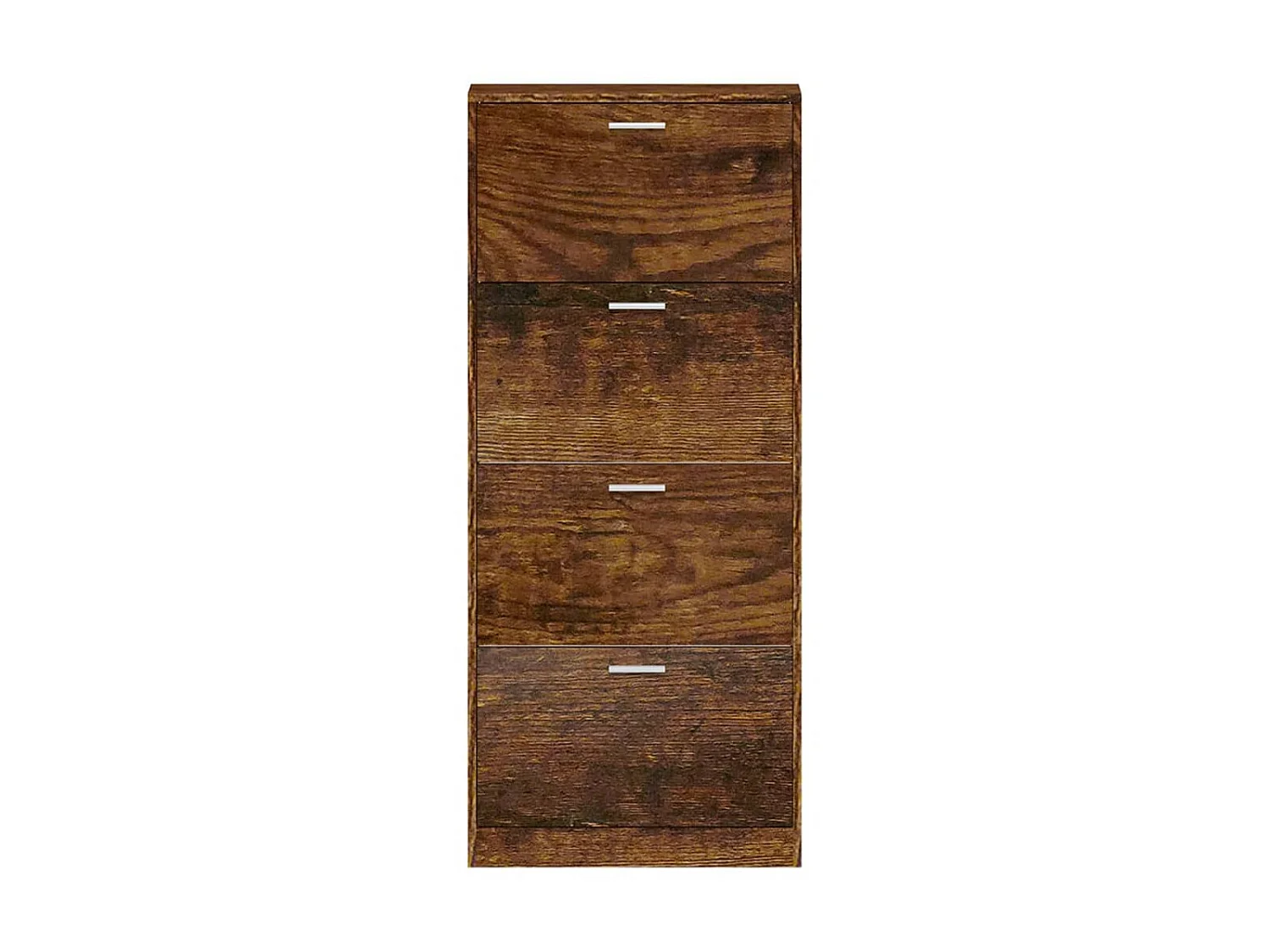 Armoire à chaussures Chêne fumé 59x17x150 cm Bois d'ingénierie