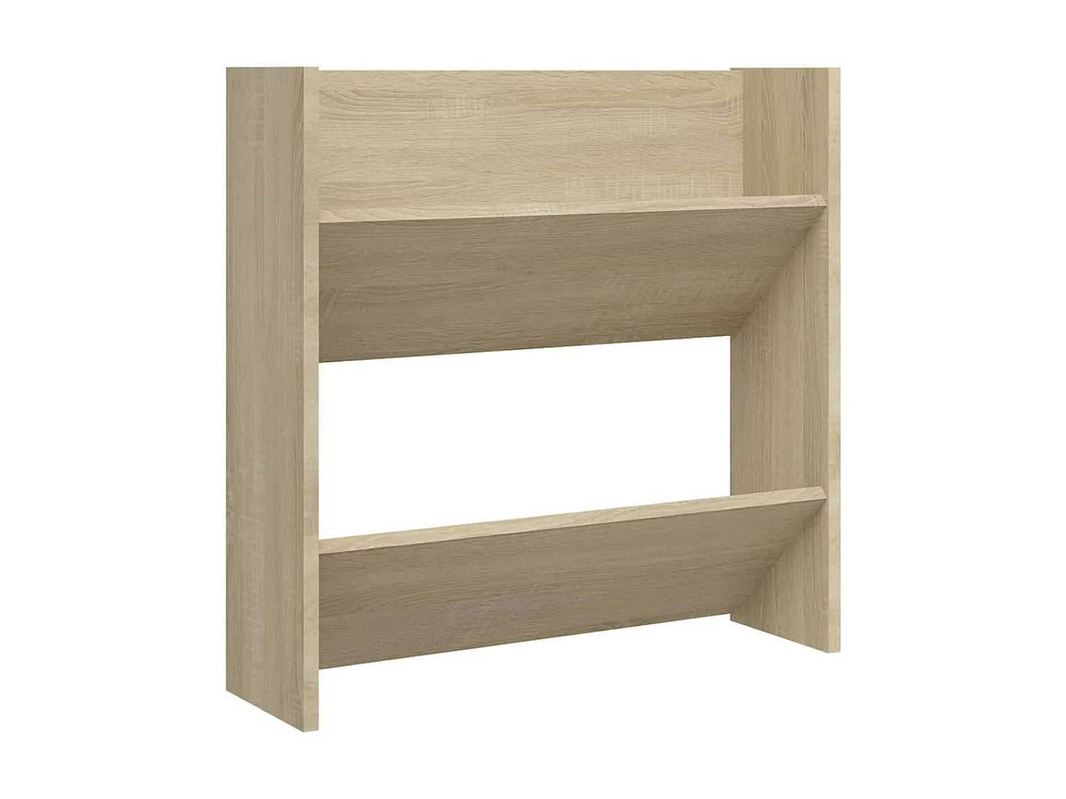 Armoires à chaussures murales 4 pcs Chêne Sonoma 60x18x60 cm