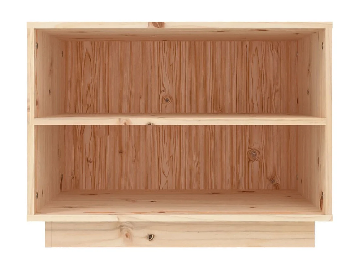 Schuhschrank 60x34x45 cm Massives Kiefernholz