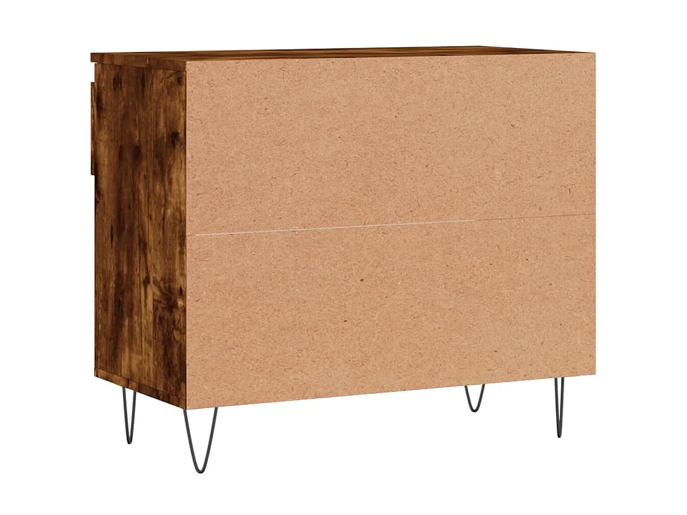 Armoire à chaussures Chêne fumé 70x36x60 cm Bois d'ingénierie