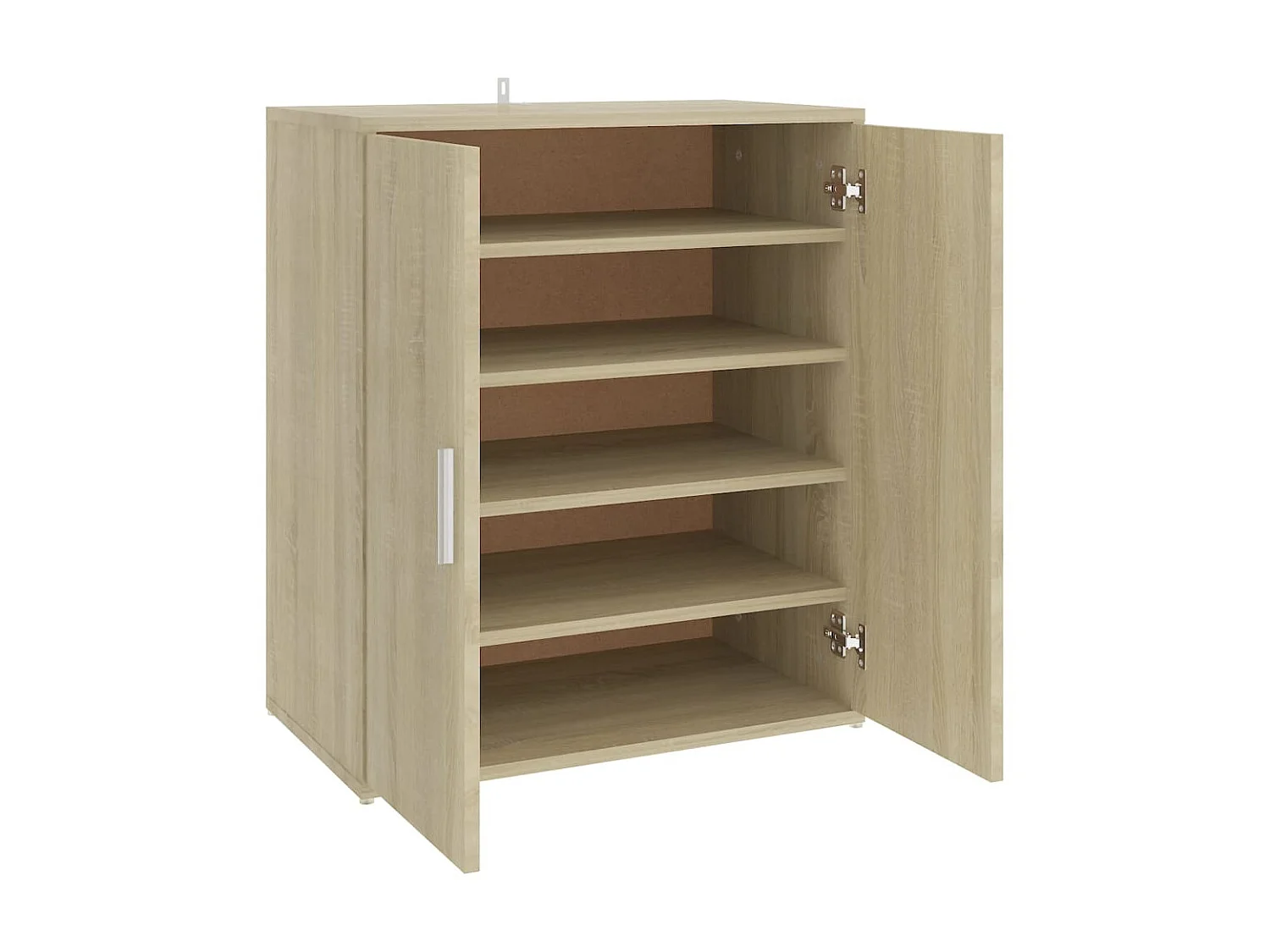 Schoenenkast Sonoma eiken 60x35x70 cm Spaanplaat