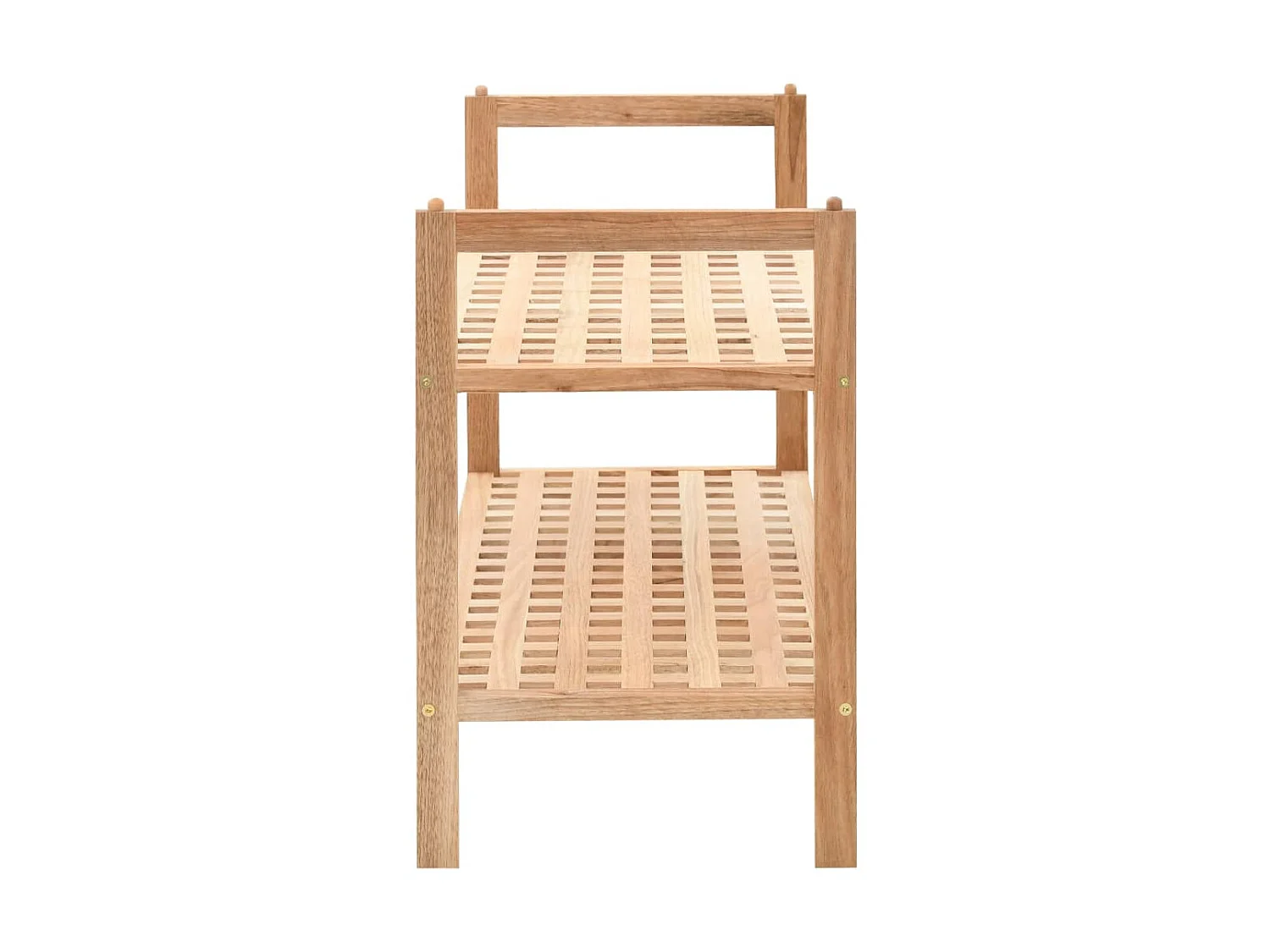 sapateira Madeira maciça de nogueira 69 x 26 x 40 cm