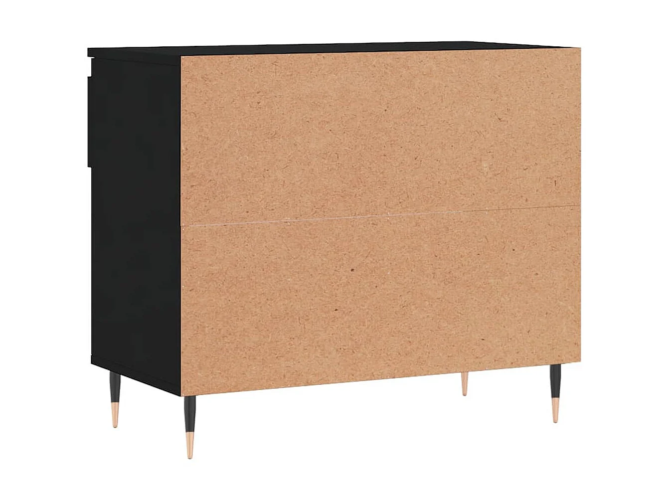 Schoenenkast Zwart 70x36x60 cm Bewerkt hout