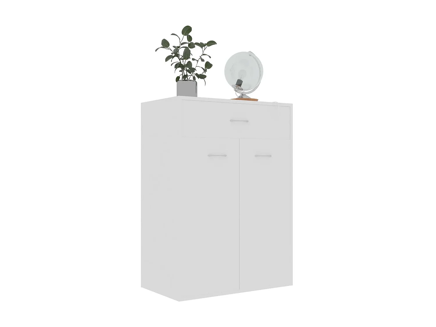 Armoire à chaussures Blanc 60x35x84 cm Bois d'ingénierie