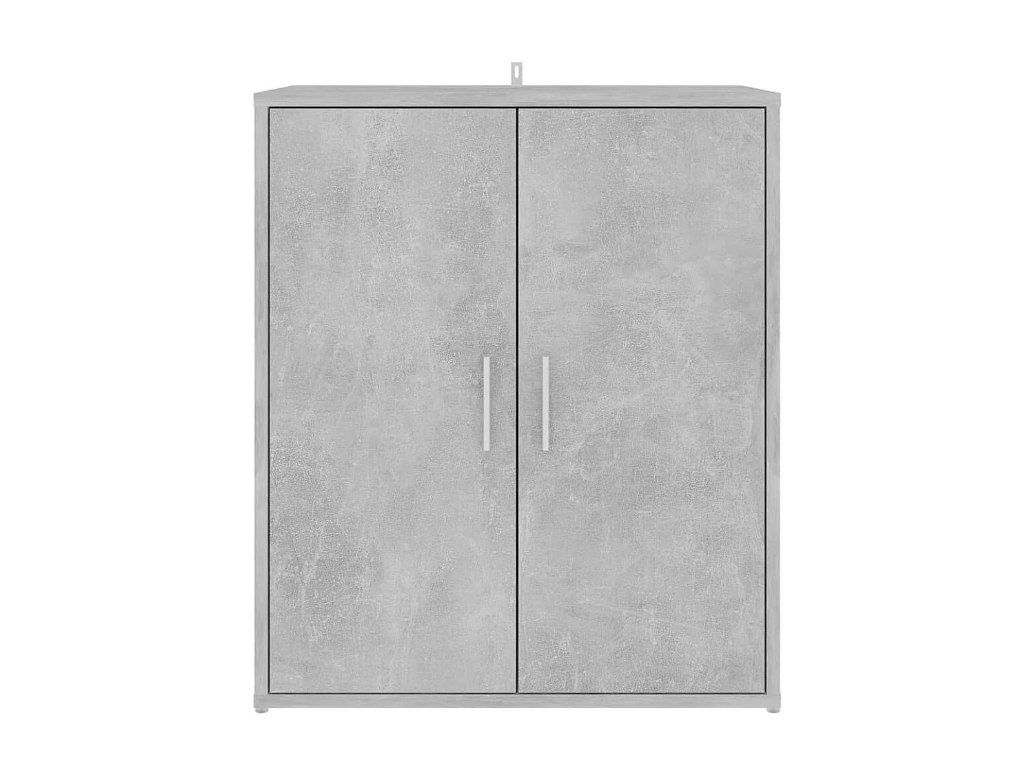 Schoenenkast Betongrijs 60x35x70 cm Spaanplaat