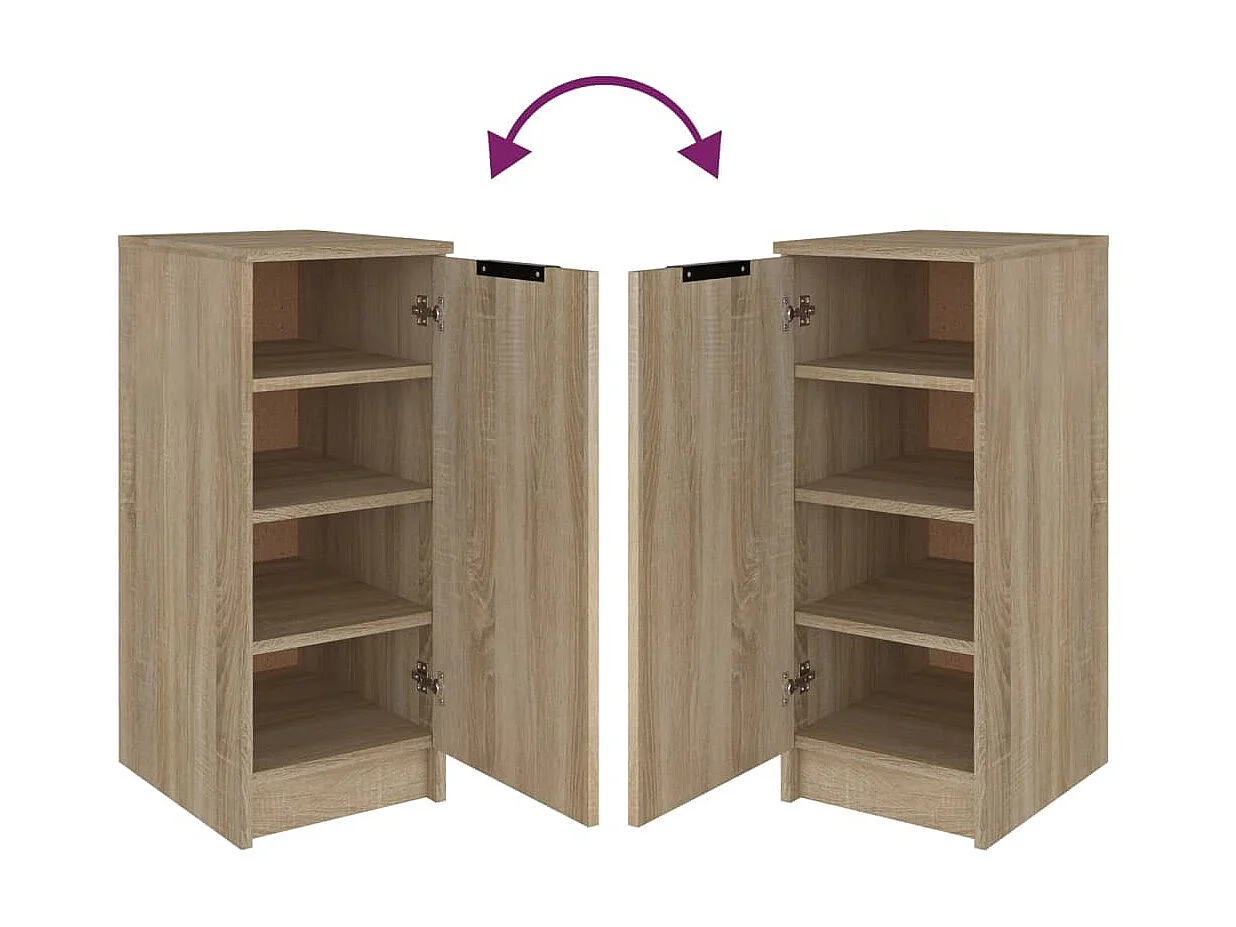 Scarpiera Rovere Sonoma 30x35x70 cm MDF