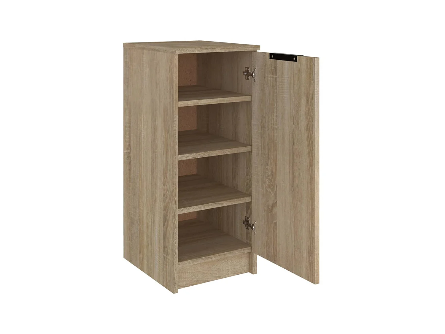 Schoenenkast Sonoma eiken 30x35x70 cm Bewerkt hout