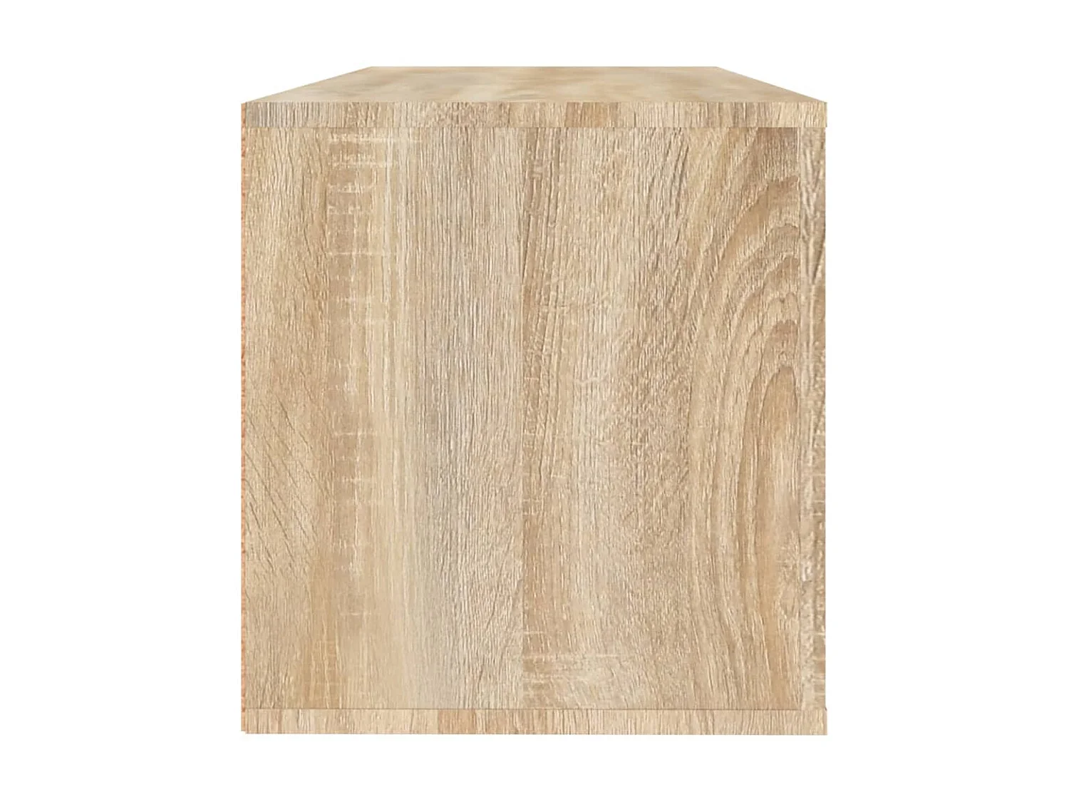 Schoenenkast wandmontage Sonoma eiken 100x35x38 cm