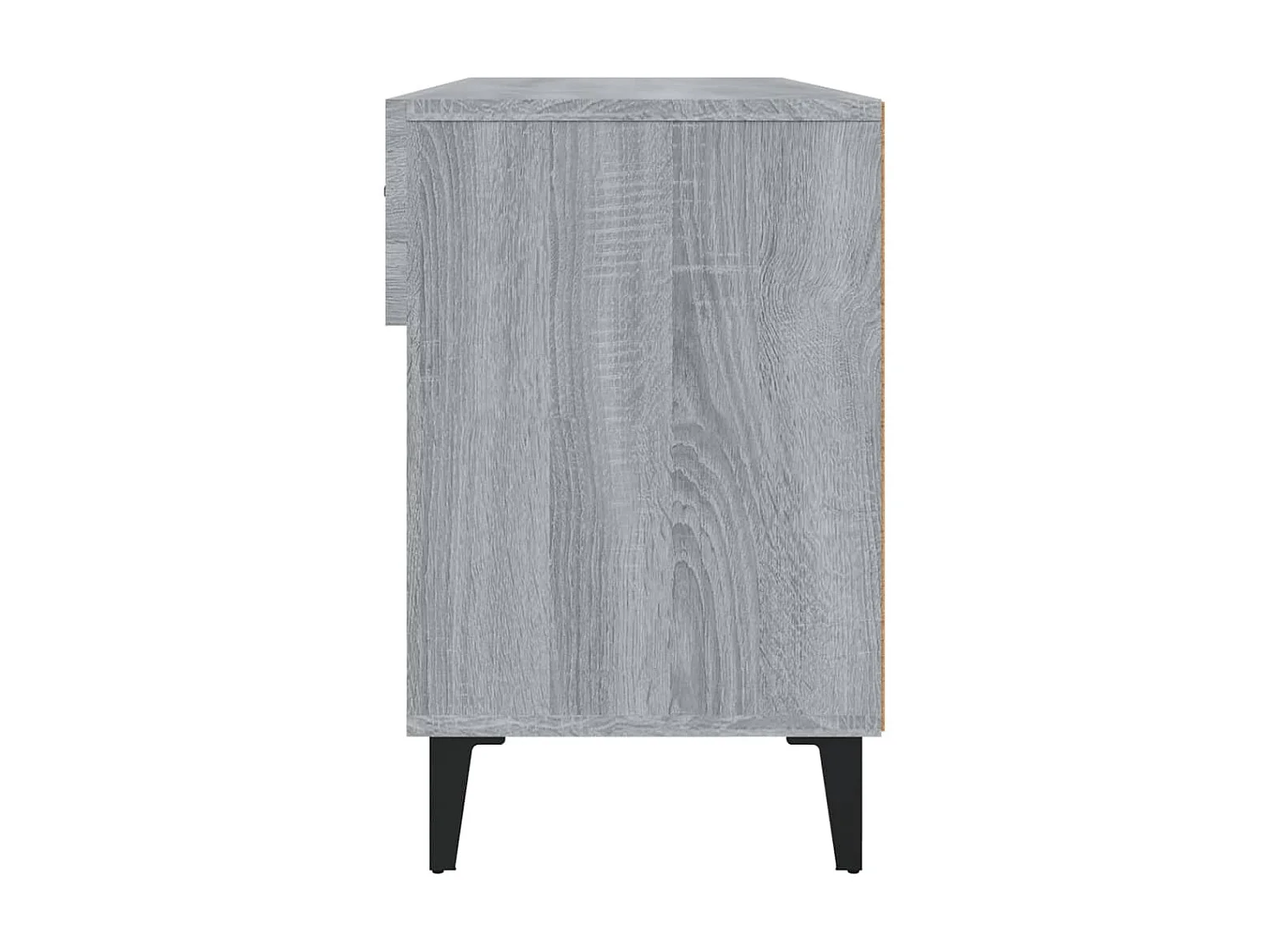 Meuble à chaussures Sonoma gris 102x35x55 cm Bois d'ingénierie