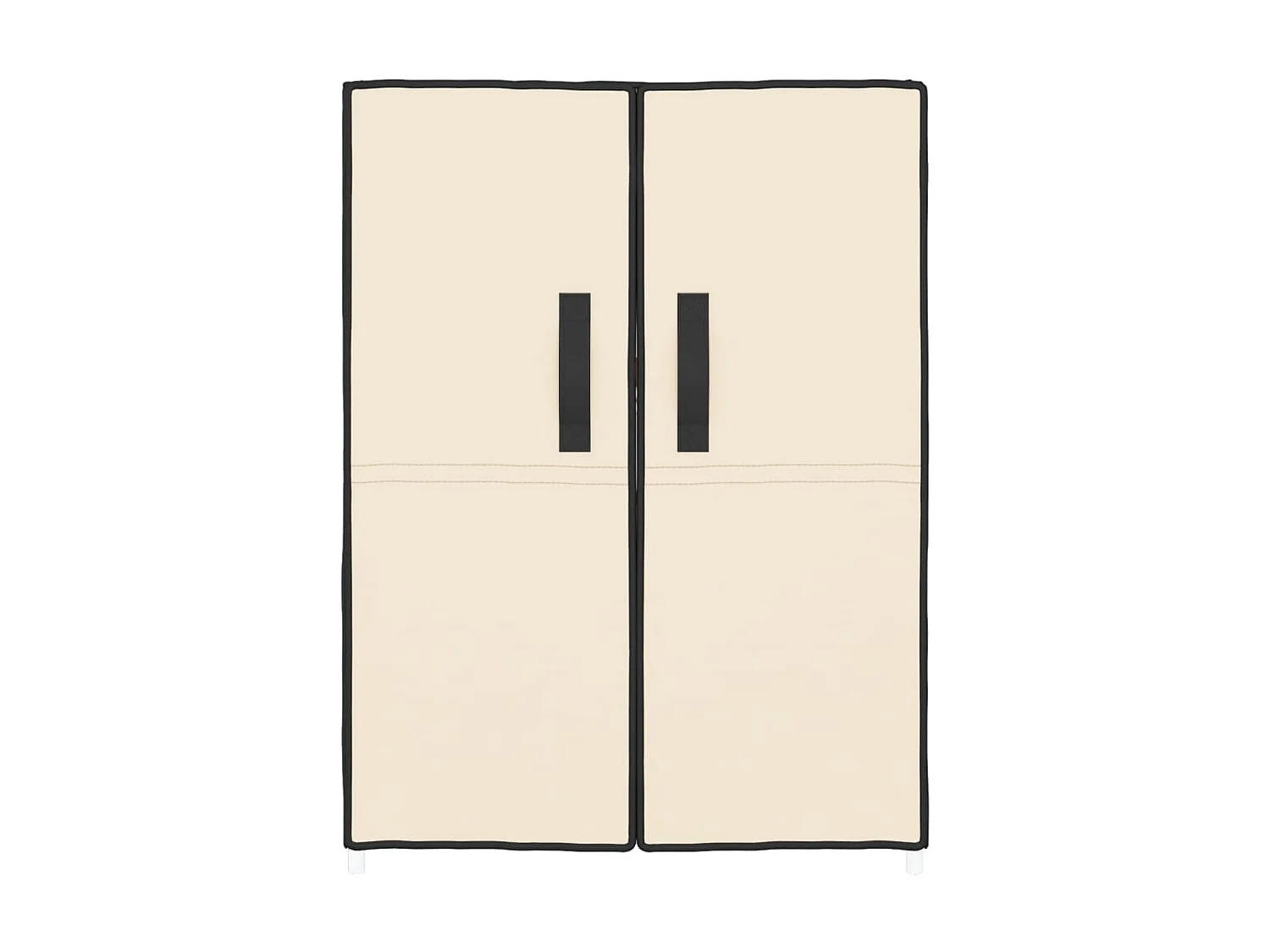 Scarpiera beige 60x28x90 cm Tessuto