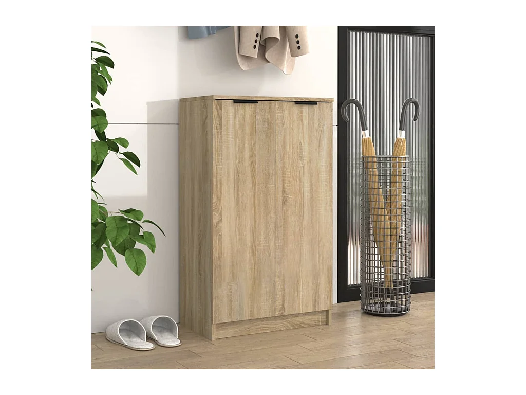 Scarpiera Rovere Sonoma 59x35x100 cm MDF