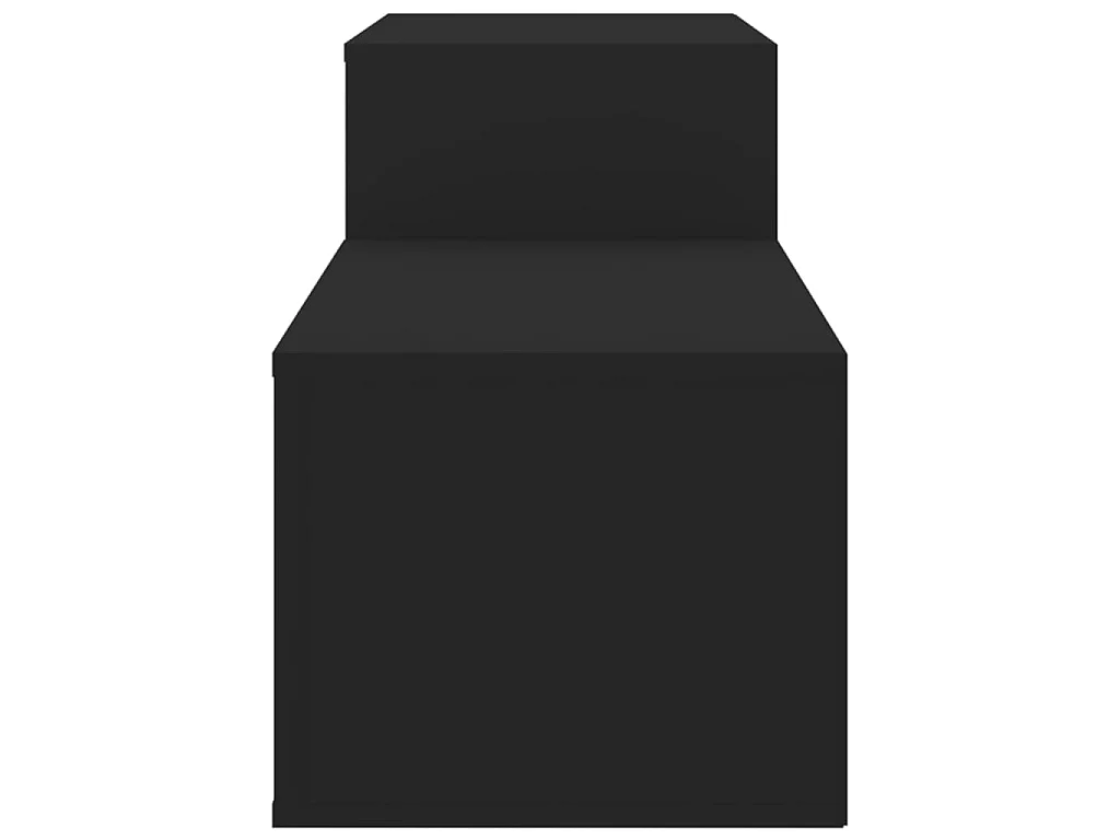 Armoire à chaussures Noir 150x35x45 cm Bois d'ingénierie