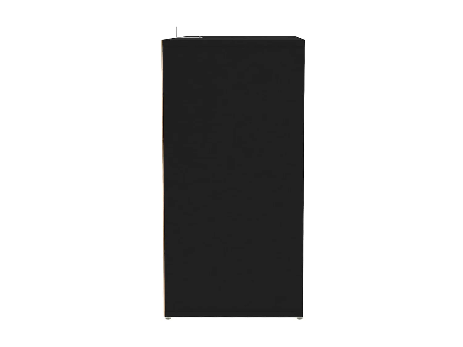 Armoire à chaussures Noir 60x35x70 cm Aggloméré