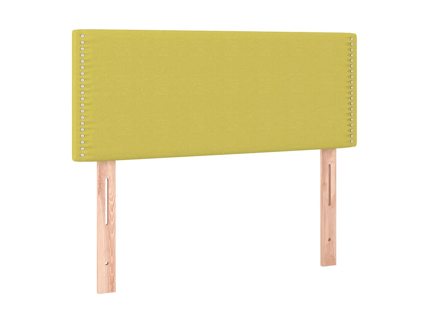 Testiera LED Verde 100x5x78/88 cm Tessuto