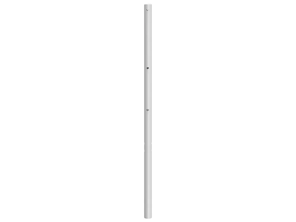 Tête de lit métal blanc 180 cm