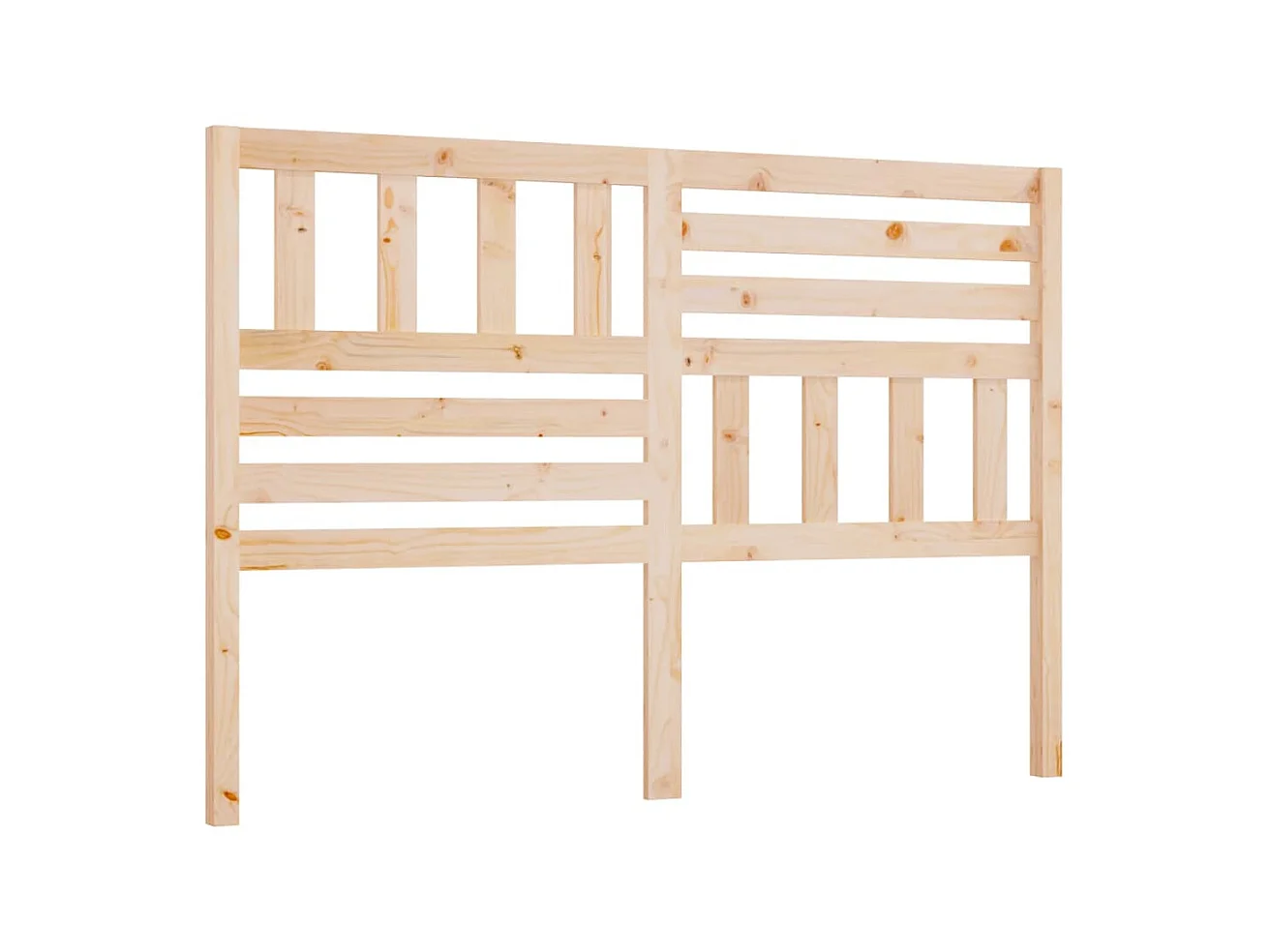 Tête de lit 146x4x100 cm Bois massif de pin
