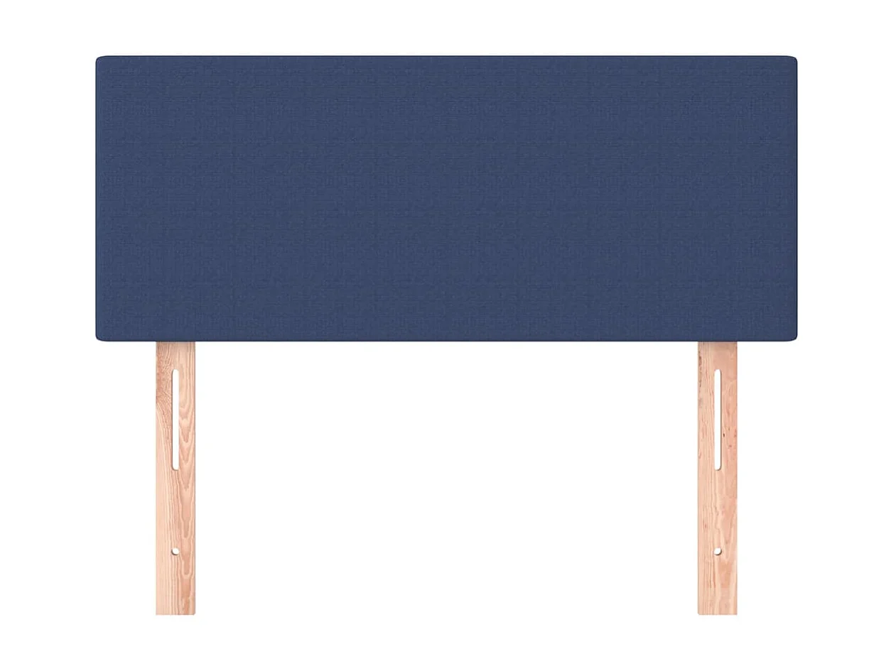 Tête de lit Bleu 80x5x78/88 cm Tissu