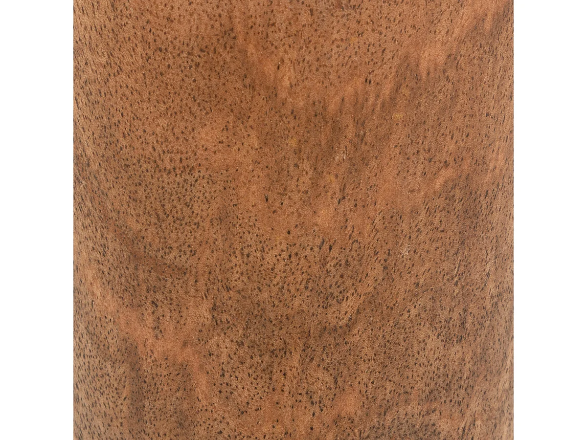 Lot de 2 Bougeoirs Chandeliers en bois et métal Doré