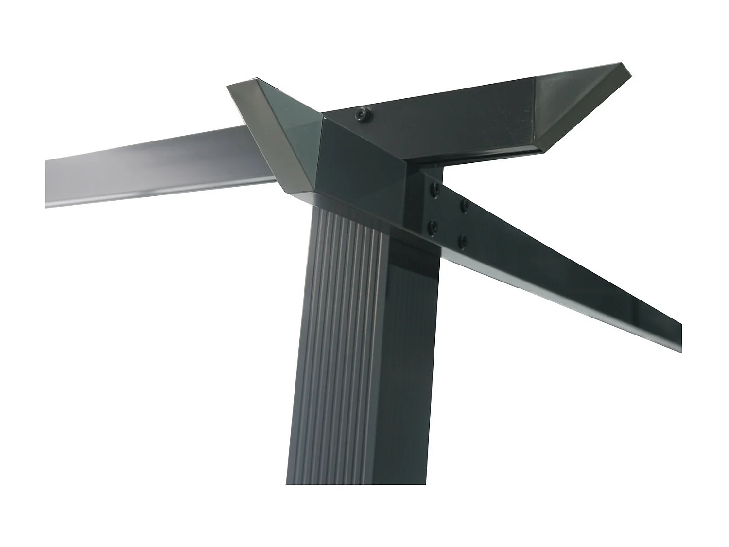 Tonnelle/Pergola en aluminium 3x4m toile coulissante rétractable - anthracite taupe - HAVANA