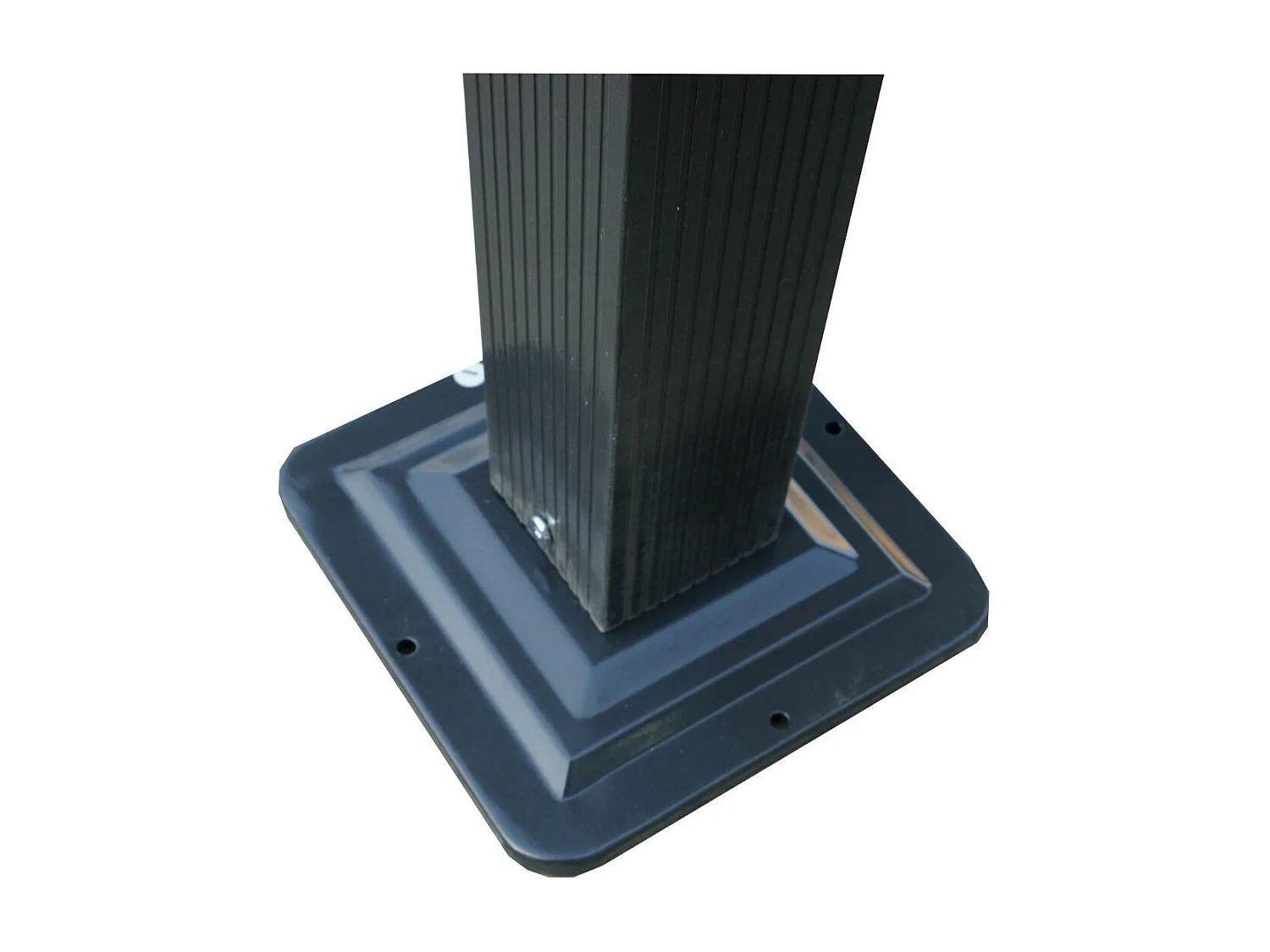 Tonnelle/Pergola en aluminium 3x4m toile coulissante rétractable - anthracite taupe - HAVANA