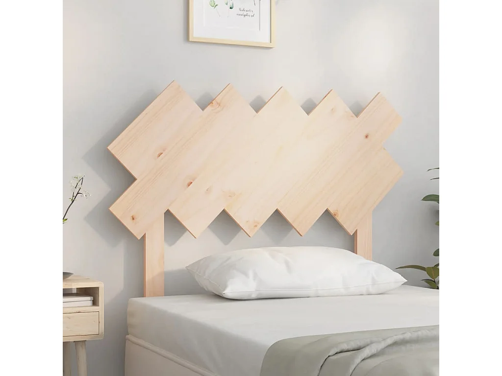 Tête de lit 104x3x80,5 cm Bois massif de pin