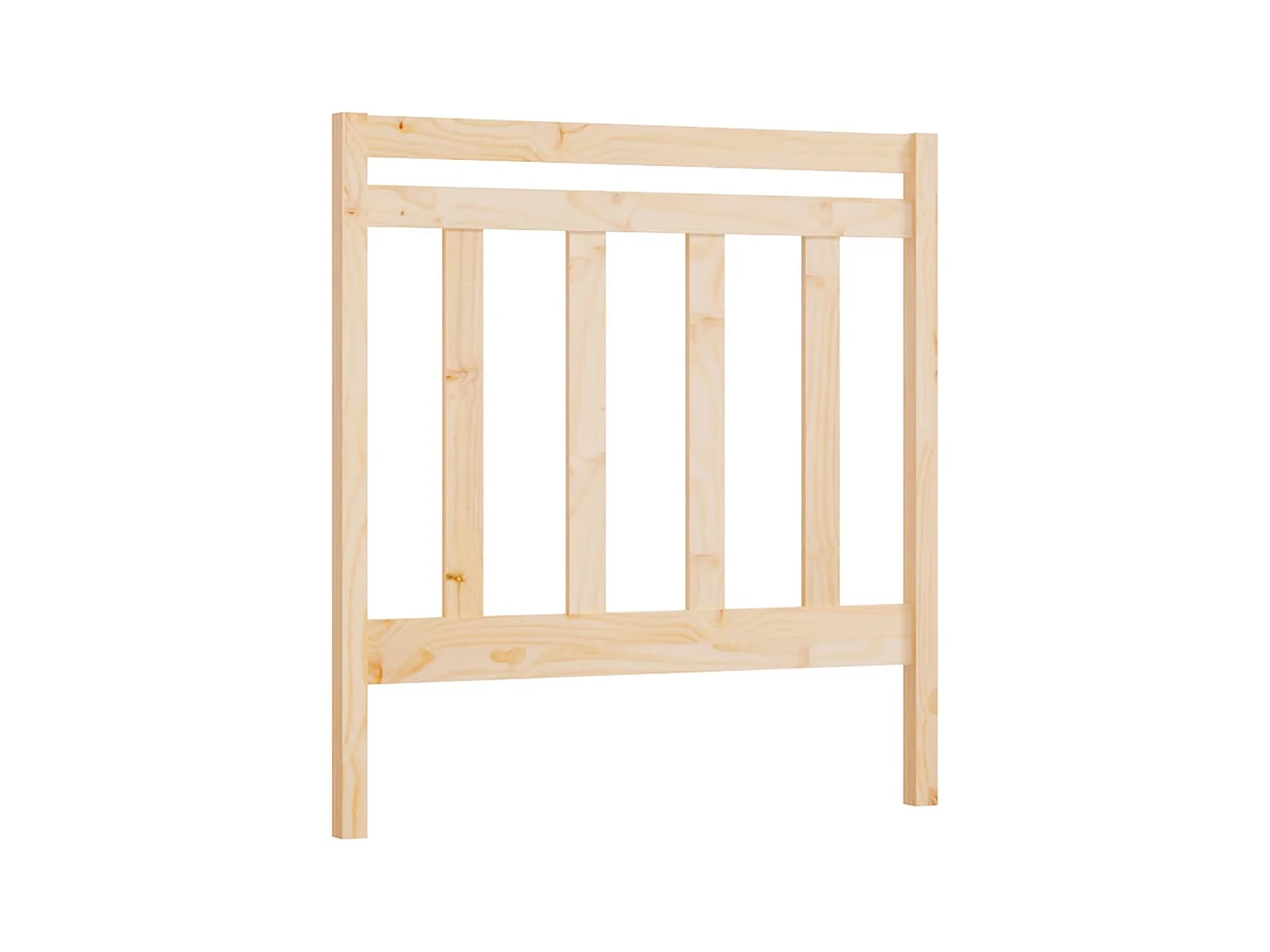 Hoofdbord 96x4x100 cm Massief grenenhout