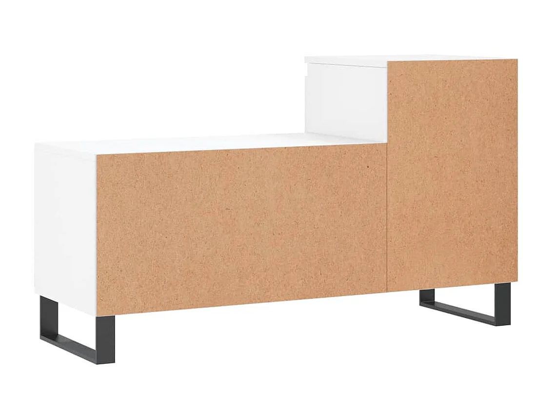 Zapatero Blanco 102x36x60 cm Madera contrachapada