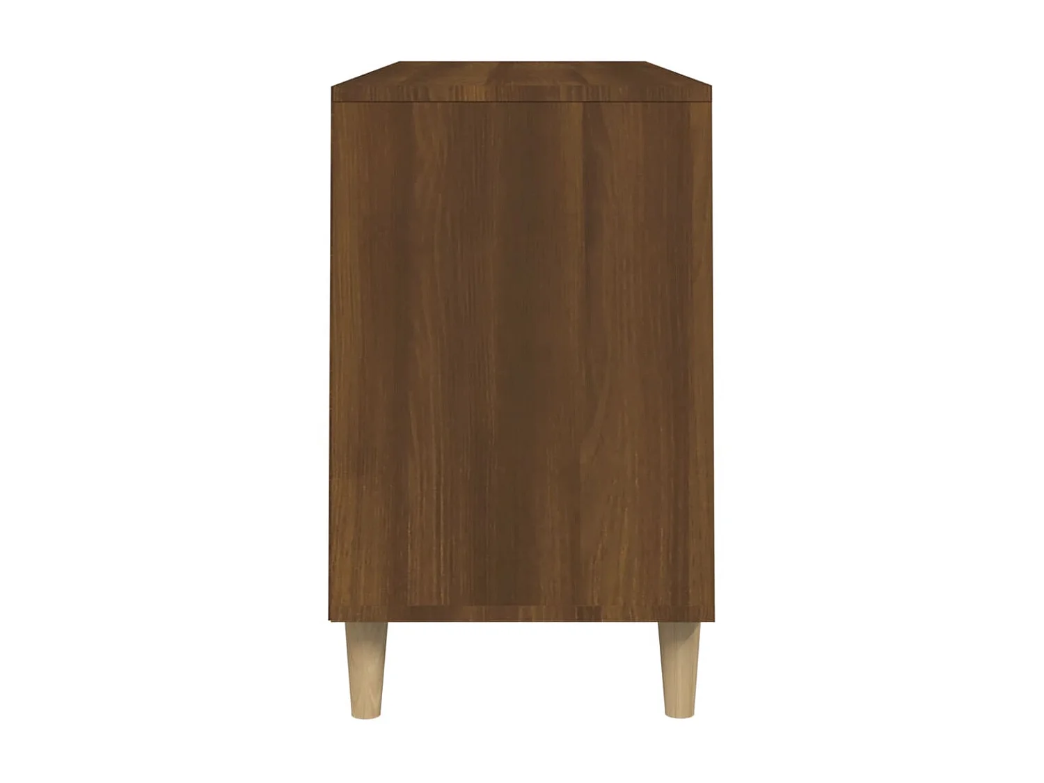 Scarpiera Rovere marrone 102x36x60 cm MDF