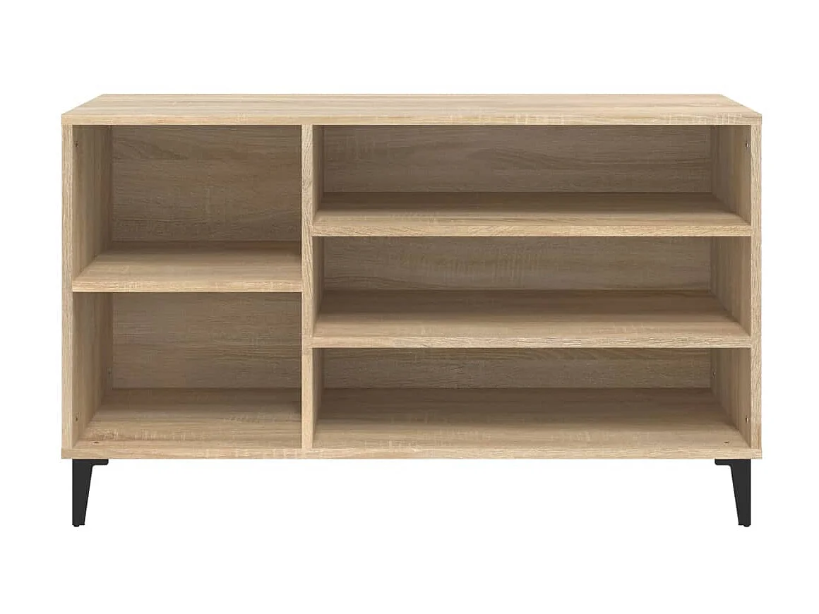 Armoire à chaussures Chêne sonoma 102x36x60cm Bois d'ingénierie