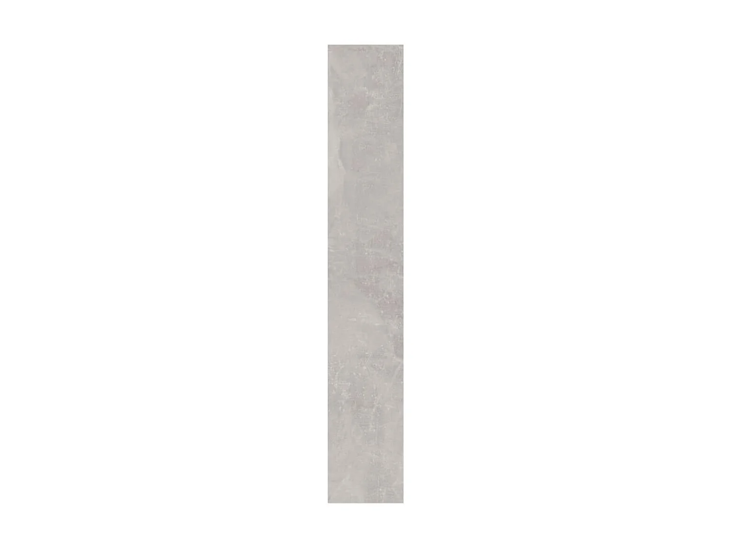 Scarpiera a specchio 3 livelli Grigio cemento 63x17x102,5 cm