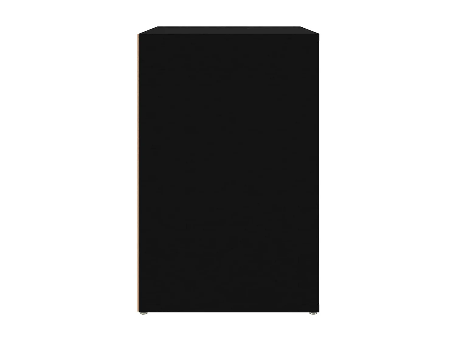 Armoire à chaussures Noir 130x35x54 cm Bois d'ingénierie