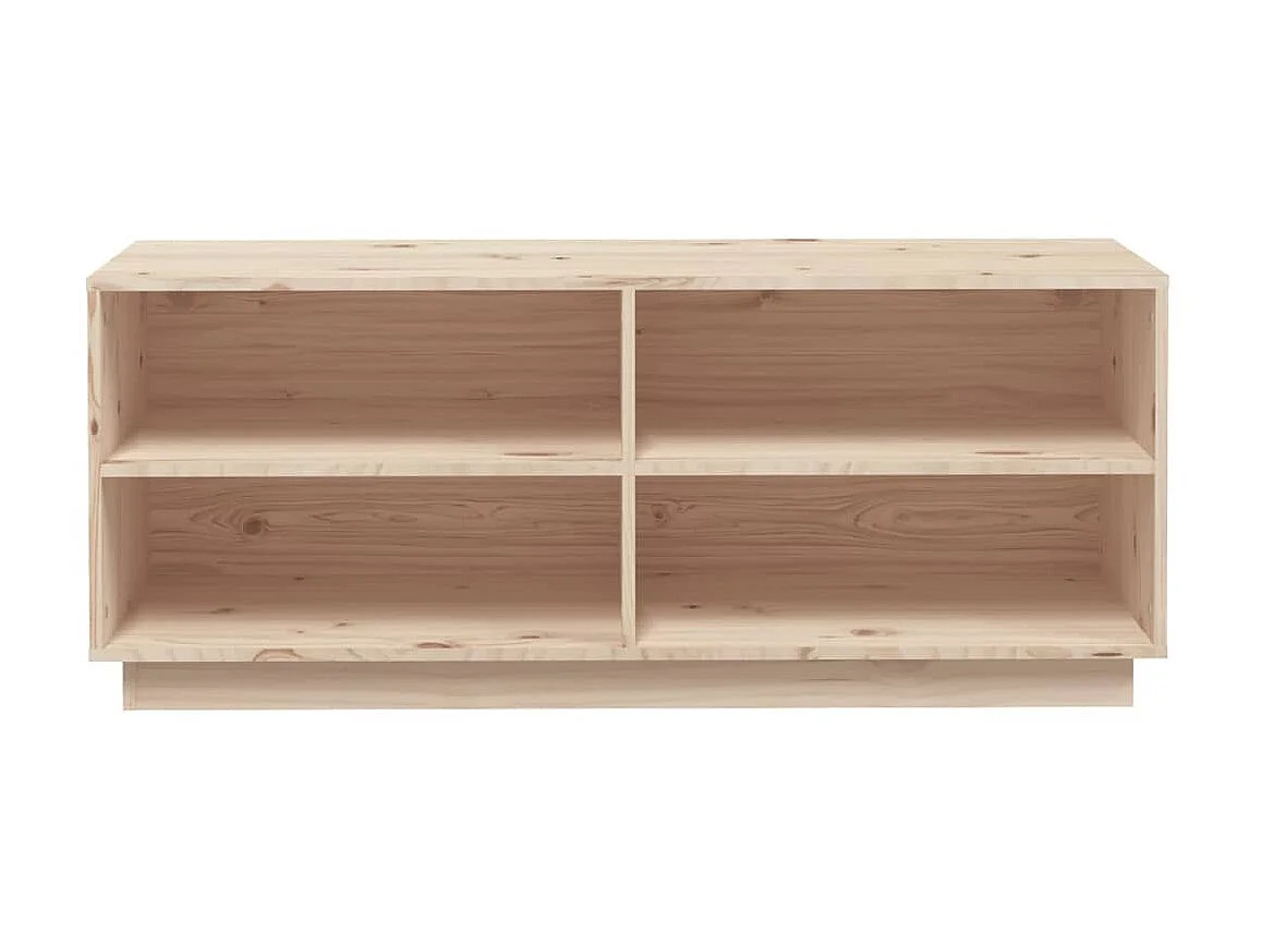 Schoenenkast 110x34x45 cm Massief grenenhout