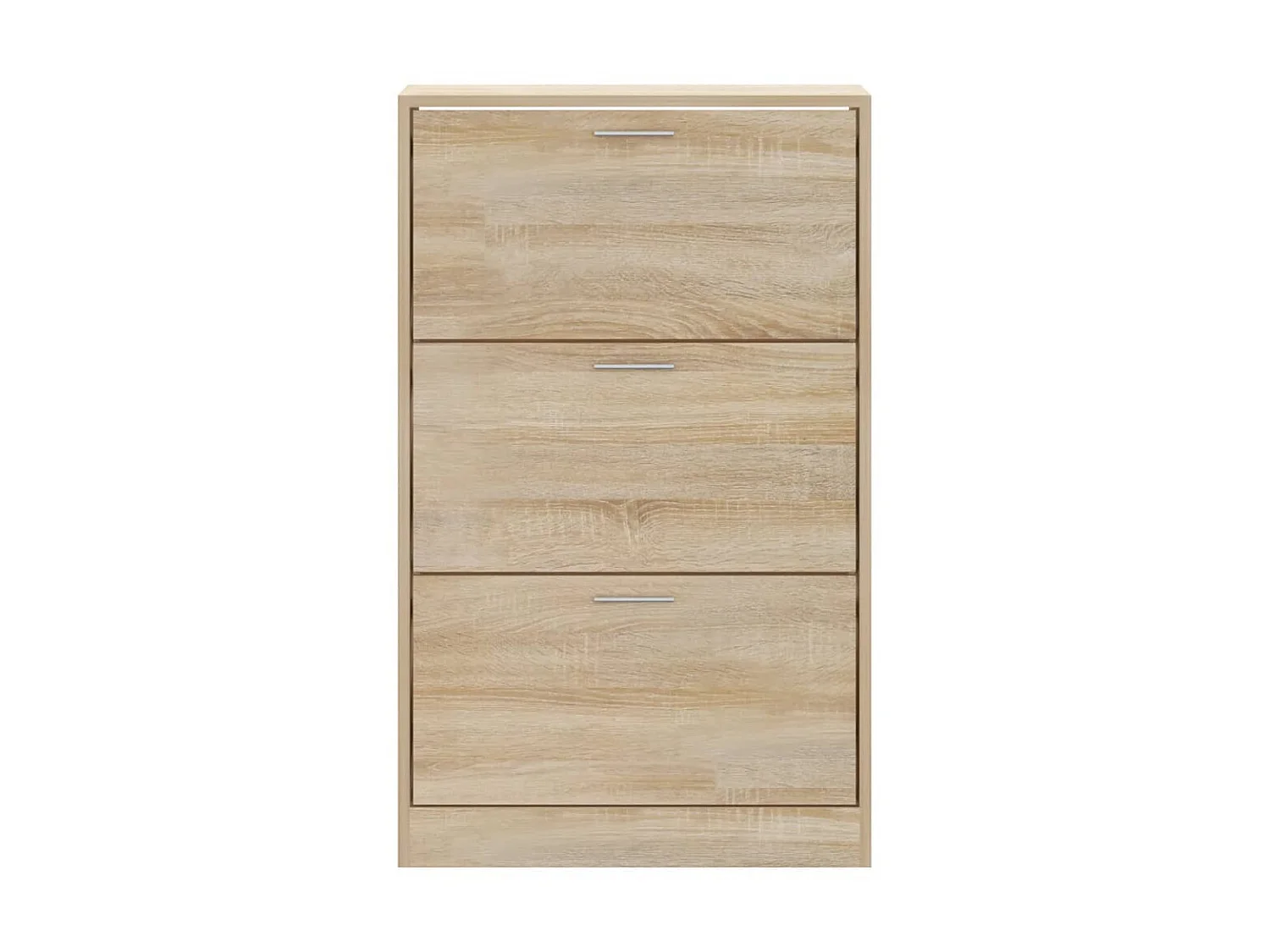 Armoire à chaussures Chêne sonoma 63x24x103cm Bois d'ingénierie