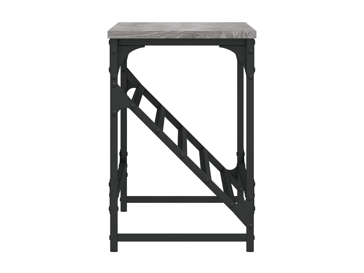 étagère à chaussures sonoma gris 90x30x45 cm bois d'ingénierie