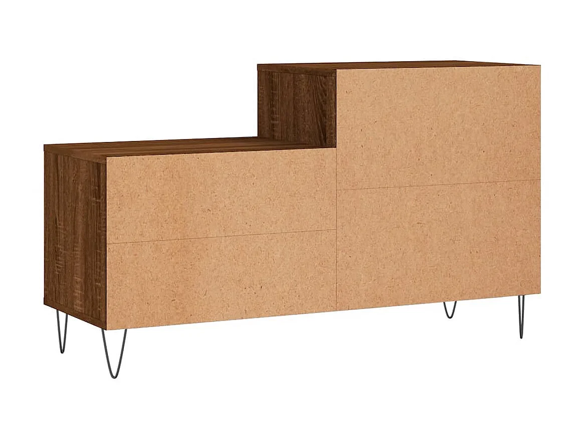 Armoire à chaussures Chêne marron 102x36x60cm Bois d'ingénierie