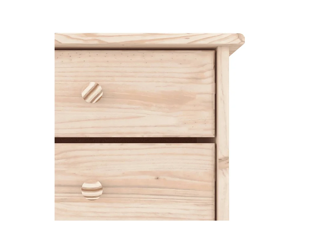 Armoire à chaussures ALTA 77x35x96 cm bois massif de pin