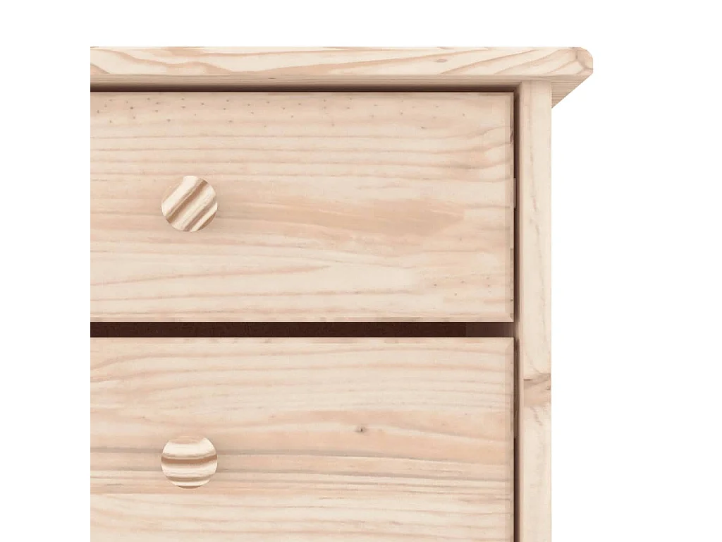 Armoire à chaussures ALTA 77x35x96 cm bois massif de pin
